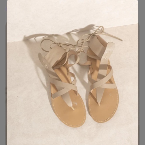 OASIS SOCIETY Blaze Lace-Up Sandal Size 8 Great Condition - Picture 2 of 16